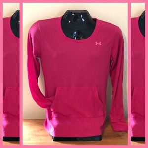 Under Armour SemiFitted waffle thermal pink Pocket
